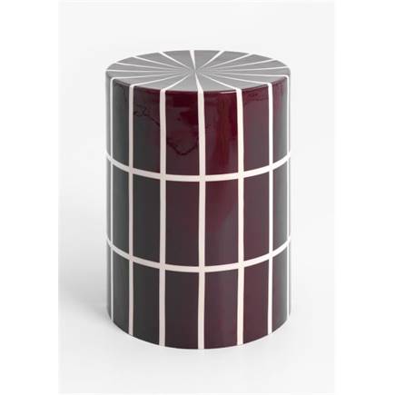 Coco Maison Skye bijzettafel H45cm Bordeaux